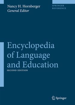 Hardcover Encyclopedia of Language and Education Book