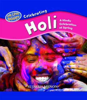 Library Binding Celebrating Holi Book