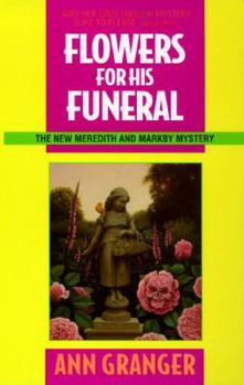 Paperback Flowers for His Funeral: A Meredith and Markby Mystery Book