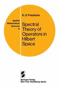 Hardcover Spectral Theory of Operators in Hilbert Space Book