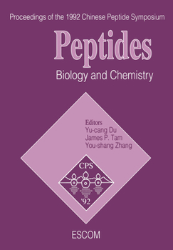 Hardcover Peptides: Biology and Chemistry Book