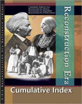 Hardcover Reconstruction Era Reference Library: Cumulative Index Book
