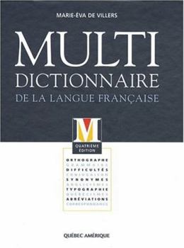 Hardcover MULTIDICTIONNAIRE DE LA LANGUE FRANCAISE 4E ED. [French] Book