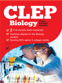 Paperback CLEP Biology 2017 Book