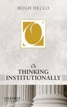 Paperback On Thinking Institutionally Book