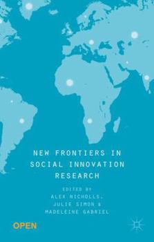 Paperback New Frontiers in Social Innovation Research Book