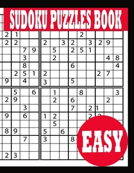 Paperback Sudoku Puzzle Book: Easy Sudoku Puzzle Book including Instructions and answer keys - Sudoku Puzzle Book for Adults Book