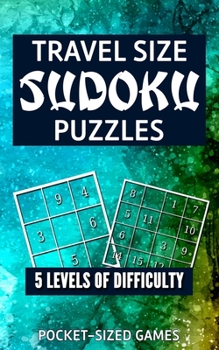 Paperback Travel Size Sudoku Puzzles Book