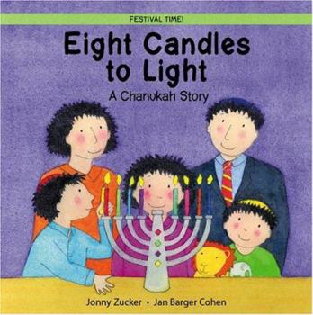 Paperback Eight Candles to Light: A Chanukah Story Book