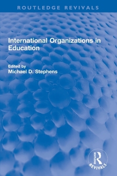 Paperback International Organizations in Education Book