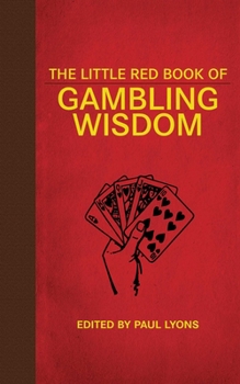 Hardcover The Little Red Book of Gambling Wisdom Book