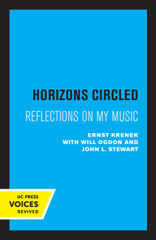 Paperback Horizons Circled: Reflections on My Music Book