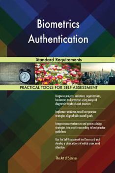 Paperback Biometrics Authentication Standard Requirements Book