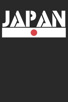 Paperback Notebook: Japan Gift Dot Grid 6x9 120 Pages Book