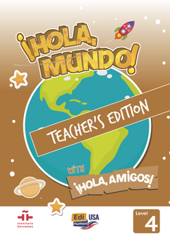 Paperback Hola Mundo 4 - Teacher Print Edition Plus 5 Years Online Premium Access (All Digital Included) + Hola Amigos 5 Years [Spanish] Book