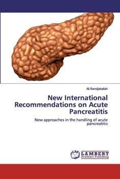 Paperback New International Recommendations on Acute Pancreatitis Book