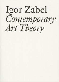 Paperback Contemporary Art Theory Book