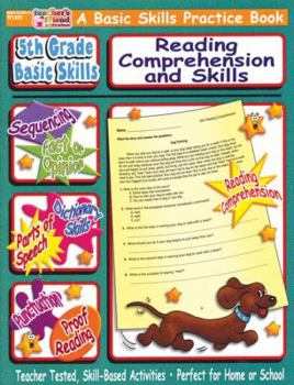 Paperback 5th Grade Basic Skills: Reading Comprehension and Skills Book