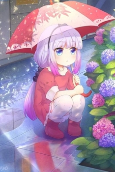 Journal: Dragon Maid Soft Glossy Cover Journal Lined Pages Book 6 x 9 Inches 110 Pages