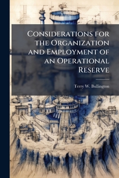 Paperback Considerations for the Organization and Employment of an Operational Reserve Book