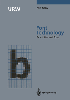 Paperback Font Technology: Methods and Tools Book