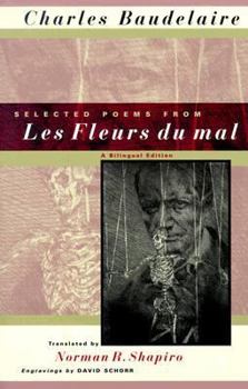 Paperback Selected Poems from Les Fleurs Du Mal: A Bilingual Edition Book