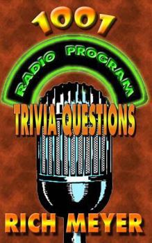 Paperback 1,001 Radio Program Trivia Questions Book