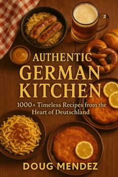 Paperback Authentic German Kitchen Book