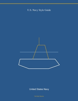 Paperback U.S. Navy Style Guide Book