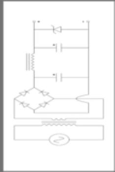 Paperback Engineering Notebook: Circuit Diagram, Journal, Diary, Power Source ( 90 Pages, Blank, 6 x 9) Book