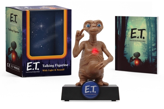 Paperback E.T. Talking Figurine: With Light and Sound! Book