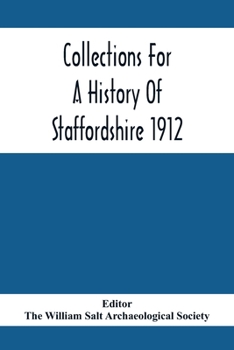 Paperback Collections For A History Of Staffordshire 1912 Book