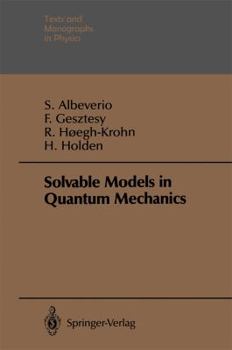 Paperback Solvable Models in Quantum Mechanics Book