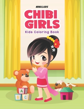 Paperback Chibi Girls: Kids Coloring Book