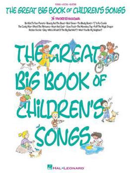 The Great Big Book of Children's Songs - Book  of the Big-Note Piano