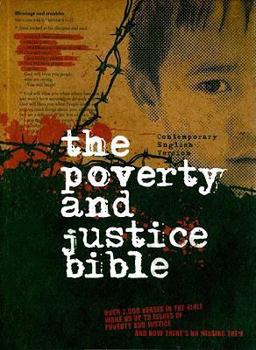 Paperback The Poverty and Justice Bible-CEV Book
