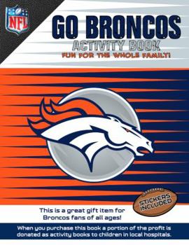 Paperback Go Broncos Activity Book