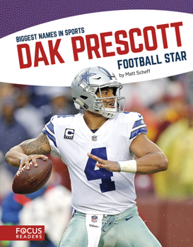 Library Binding Dak Prescott: Football Star Book