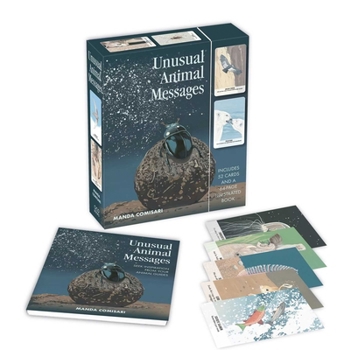 Paperback Unusual Animal Messages Oracle Deck: Includes 52 Cards and a 64-Page Illustrated Book