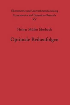 Paperback Optimale Reihenfolgen [German] Book