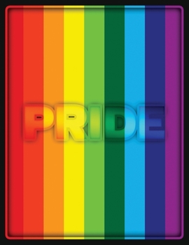 Paperback Gay Pride Rainbow Flag 2020 - 2023 Four Year Planner: Monthly Calendar, Notebook and More! Book
