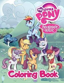 Paperback My Little Pony: Friendship Is Magic Coloring Book