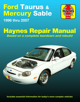 Paperback Ford Taurus & Mercury Sable 1996-07 Book