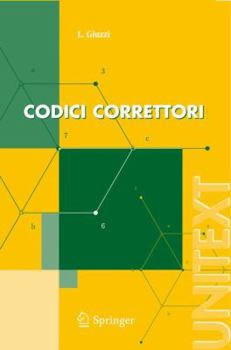 Paperback Codici Correttori: Un'introduzione [Italian] Book