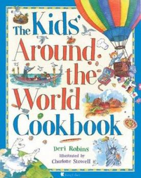 Paperback Kids Around World Cookbook Pa Book