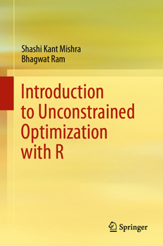 Hardcover Introduction to Unconstrained Optimization with R Book