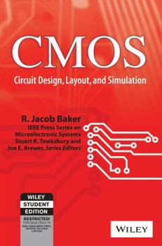 Paperback Cmos: Circuit Design, Layout, And Simulation Book