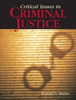 Paperback Critical Issues in Criminal Justice Book
