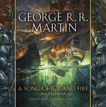 Calendar A Song of Ice and Fire 2017 Calendar: Illustrations by Didier Graffet Book
