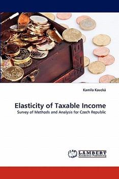 Paperback Elasticity of Taxable Income Book